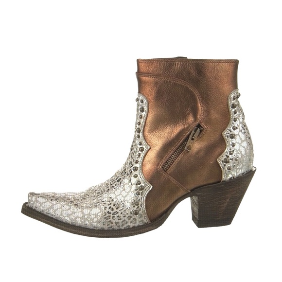 NEW! OLD GRINGO DURAN LEATHER ANKLE WESTERN BOOTS BOX & DUST BAG - Picture 9 of 9